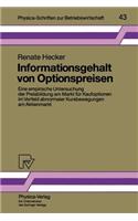 Informationsgehalt von Optionspreisen
