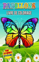 Papillons Livre de Coloriage pour les Enfants de 4 à 8 Ans