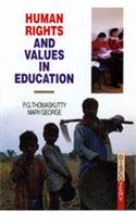 Human Rights and Values in Education