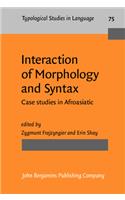 Interaction of Morphology and Syntax