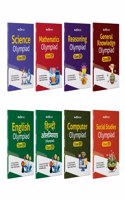 Arihant Bloom CAP Olympiad Science, Social Studies, Mathematics, Reasoning, English, General Knowledge, Hindi, Computer Class 9 (Set of 8 books)