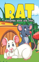 Rat Coloring Book For Kids