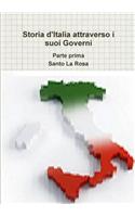 Storia d'Italia attraverso i suoi Governi     Parte prima