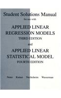 Study Guide for use with Applied Linear Statistical Models With 3.50 Disk