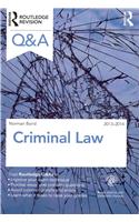 Q&A Criminal Law 2013-2014