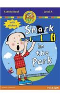 Jamboree Storytime Level A: Shark in the Park Activity Book with Stickers: (Jamboree Storytime)