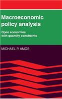 Macroeconomic Policy Analysis