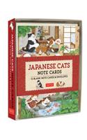 Japanese Cats Note Cards