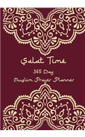 Salat Time 365 Day Muslim Prayer Planner