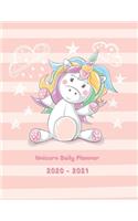 Unicorn Daily Planner 2020-2021
