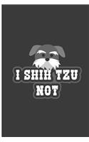 I Shih Tzu Not: Shihtzu Dog Perfect Dot Grid Notebook/Journal (6x9)