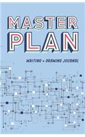 Master Plan: writing + drawing journal