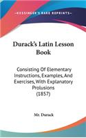 Durack's Latin Lesson Book