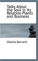 Talks about the Soul in Its Relation Plants and Business