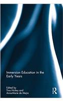 Immersion Education in the Early Years