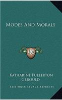 Modes And Morals