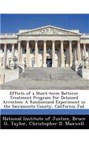 Effects of a Short-Term Batterer Treatment Program for Detained Arrestees