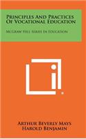 Principles And Practices Of Vocational Education