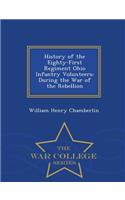 History of the Eighty-First Regiment Ohio Infantry Volunteers: During the War of the Rebellion - War College Series