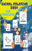 Animal Coloring Book for Toddlers