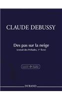 Des pas sur la neige