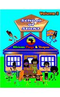 School of Sticks African Flags 3