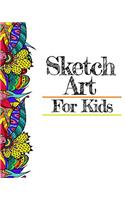 Sketch Art For Kids: Dot Grid Journal Notebook