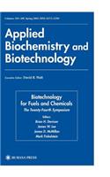 Biotechnology for Fuels and Chemicals