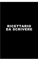 Ricettario da Scrivere