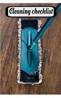 Cleaning checklist