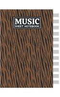 Music Sheet Notebook