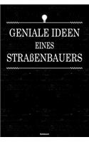 Geniale Ideen eines Straßenbauers Notizbuch