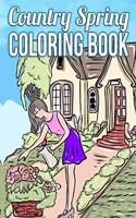 Country Spring Coloring Book