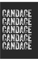 Name CANDACE Journal Customized Gift For CANDACE A beautiful personalized