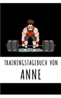 Trainingstagebuch von Anne