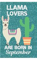 Llama Lovers Are Born In September