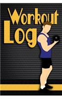 Workout Log: Daily Workout Log, Record Exercises, Sets, Reps And More