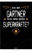 Ich bin Gärtner was sind deine Superkräfte? Notizbuch