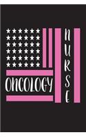 Oncology Nurse: USA Flag Oncology Nurse Appreciation Notebook
