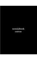 note(s)book canvas