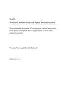 Neuromorphic Learning of Continuous-Valued Mappings from Noise-Corrupted Data. Application to Real-Time Adaptive Control