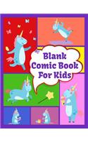 Blank Comic Book for Kids