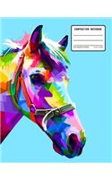 Composition Notebook 5x5 Graph Paper 7.44 X 9.69