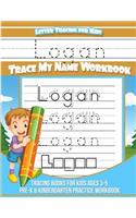 Letter Tracing for Kids Logan Trace My Name Workbook