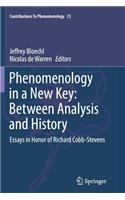 Phenomenology in a New Key: Between Analysis and History