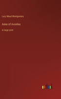 Anne of Avonlea