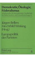 Europapolitik Der Parteien