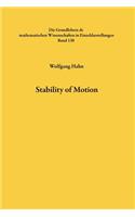 Stability of Motion