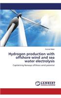 Hydrogen production with offshore wind and sea water electrolysis