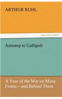 Antwerp to Gallipoli